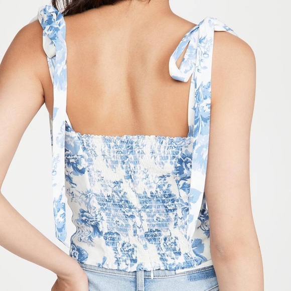 Reformation Floral Top - Size 8 - Picture 2 of 6